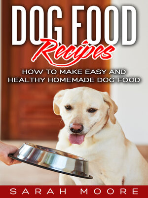 cover image of Dog Food Recipes